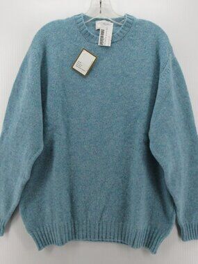 Ben Silver Sweater XXL William Lockie Supersoft Lambswool Scotland NEW